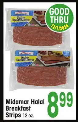 Jewel-Osco Midamar Halal Breakfast Strips offer
