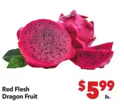 Vallarta Supermarkets Red Flesh Dragon Fruit offer