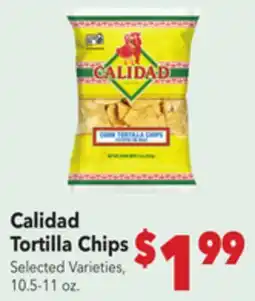 Vallarta Supermarkets Calidad Tortilla Chips offer