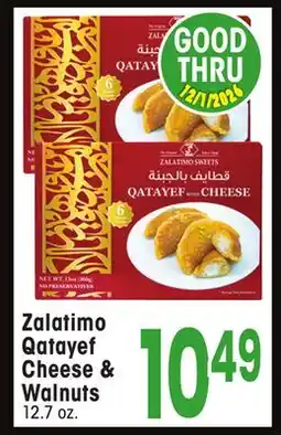 Jewel-Osco Zalatimo Qatayef Cheese & Walnuts offer