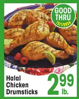Jewel-Osco Halal Chicken Drumsticks offer