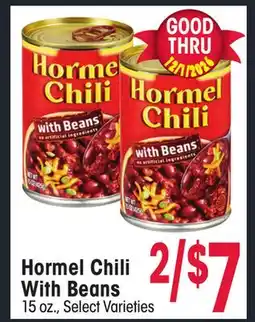 Jewel-Osco Hormel Chili With Beans offer