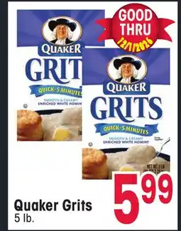 Jewel-Osco Quaker Grits offer