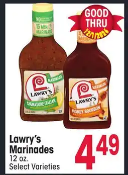Jewel-Osco Lawry's Marinades offer