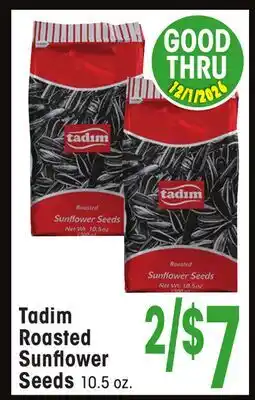Jewel-Osco Tadim Roasted Sunflower Seeds offer