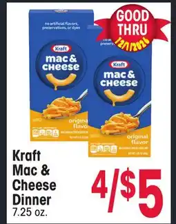 Jewel-Osco Kraft Mac & Cheese Dinner offer