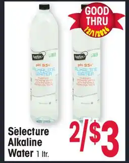 Jewel-Osco Signature Select Alkaline Water offer