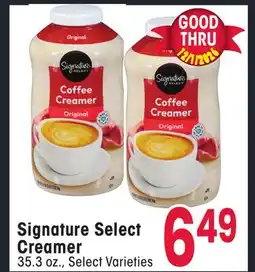 Jewel-Osco Signature Select Creamer offer