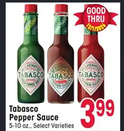 Jewel-Osco Tabasco Pepper Sauce offer