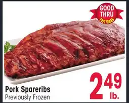 Jewel-Osco Pork Spareribs offer