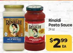 Tony’s Fresh Market Rinaldi Pasta Sauce offer