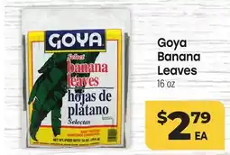 Tony’s Fresh Market Goya Banana Leaves offer