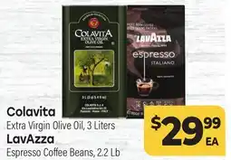 Tony’s Fresh Market Colavita, LavAzza offer