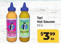 Tony’s Fresh Market Tari Hot Sauces offer