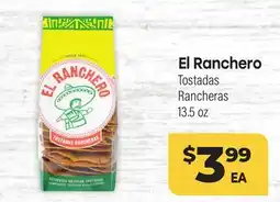 Tony’s Fresh Market El Ranchero Tostadas Rancheras offer