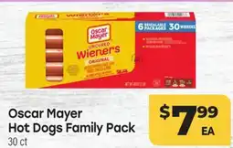 Tony’s Fresh Market Oscar Mayer Hot Dogs Family Pack offer