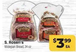 Tony’s Fresh Market S. Rosen's Widepan Bread offer