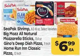 Tony’s Fresh Market SeaPak Shrimp or Big Mozz or Gino's or Home Run Inn offer
