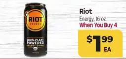 Tony’s Fresh Market Riot Energy offer