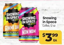 Tony’s Fresh Market Snowing in Space offer