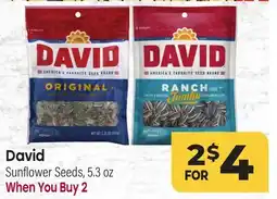 Tony’s Fresh Market David Sunflower Seeds offer