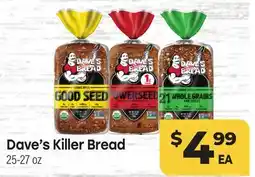 Tony’s Fresh Market Dave's Killer Bread offer