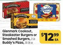 Tony’s Fresh Market Glenmark Cookout, Steakeater Burgers or Smashed Burgers or Buddy's Pizza offer