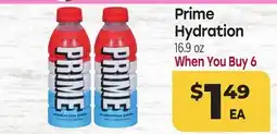 Tony’s Fresh Market Prime Hydration offer