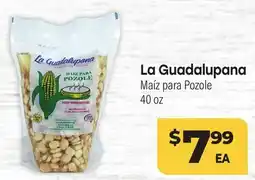 Tony’s Fresh Market La Guadalupana offer