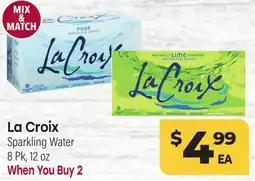 Tony’s Fresh Market La Croix offer