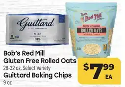 Tony’s Fresh Market Bob's Red Mill Gluten Free Rolled Oats or Guittard Baking Chips offer