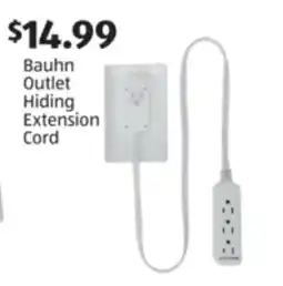 Aldi Bauhn Outlet Hiding Extension Cord offer