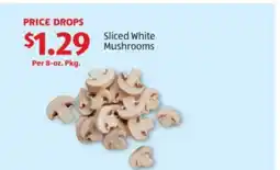Aldi Sliced White Mushrooms offer