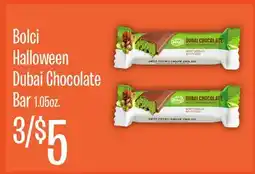 Jewel-Osco Bolci Halloween Dubai Chocolate Bar offer