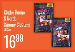 Jewel-Osco Kinder Bueno & Nerds Gummy Clusters offer