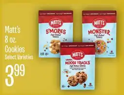 Jewel-Osco Matt's 8 oz. Cookies offer