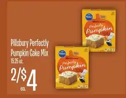 Jewel-Osco Pillsbury Perfectly Pumpkin Cake Mix offer