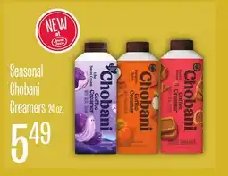 Jewel-Osco Seasonal Chobani Creamers offer