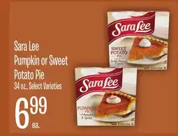 Jewel-Osco Sara Lee Pumpkin or Sweet Potato Pie offer