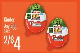 Jewel-Osco Kinder Joy Egg offer