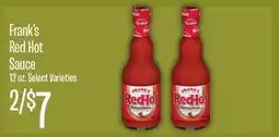 Jewel-Osco Frank's Red Hot Sauce offer