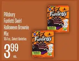 Jewel-Osco Pillsbury Funfetti Swirl Halloween Brownie Mix offer