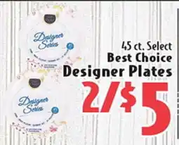 Eurofresh Market 45 ct. Select Best Choice Designer Plates offer