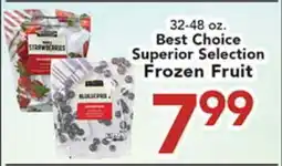 Eurofresh Market Best Choice Superior Selection Frozen Fruit offer