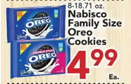 Eurofresh Market Nabisco Family Size Oreo Cookies offer