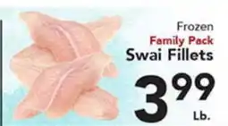 Eurofresh Market Frozen Family Pack Swai Fillets offer