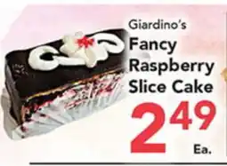 Eurofresh Market Giardino's Fancy Raspberry Slice Cake offer