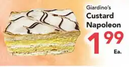 Eurofresh Market Giardino's Custard Napoleon offer