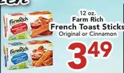 Eurofresh Market Farm Rich French Toast Sticks offer