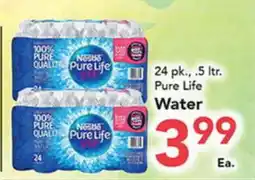 Eurofresh Market 24 pk., .5 lt. Pure Life Water offer